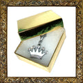 Prince Crystal Enamel Crown Charm
